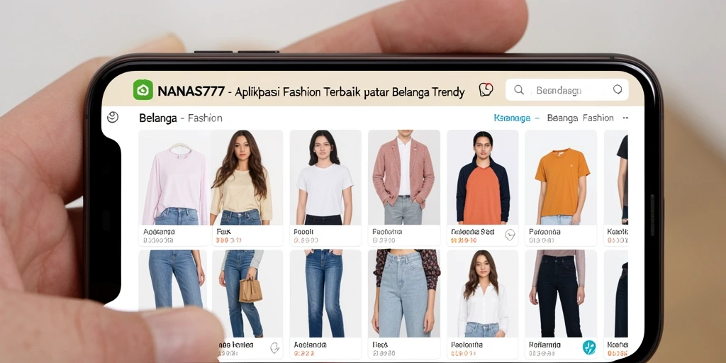 Tampilan antarmuka NANAS777 yang stylish dan user-friendly.
