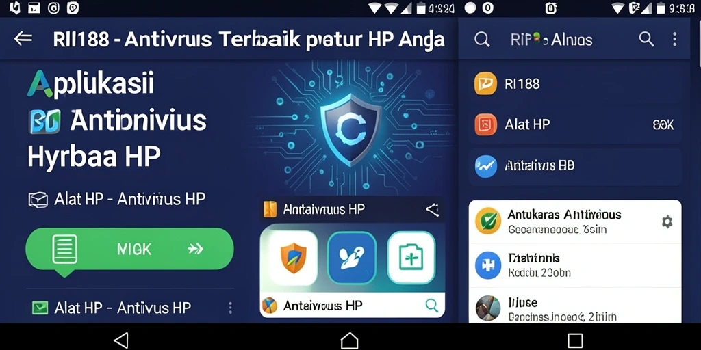 Antarmuka pengguna RI188 yang sederhana dan mudah digunakan.